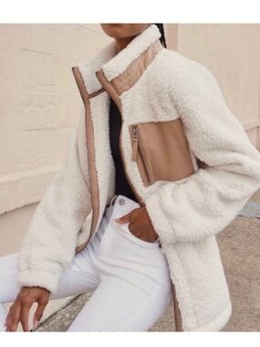 Abercrombie & Fitch | Sherpa Zip-Up Jacket